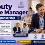 Deputy Home Manager Jobs with Visa Sponsorship