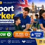 Support Worker UK Visa Sponsorship Jobs