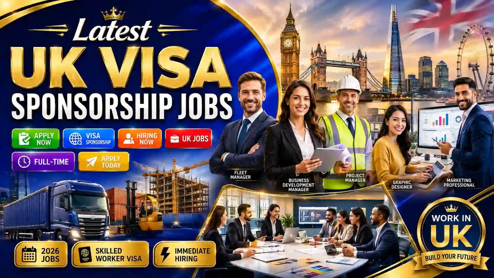 UK Visa Sponsorship Jobs