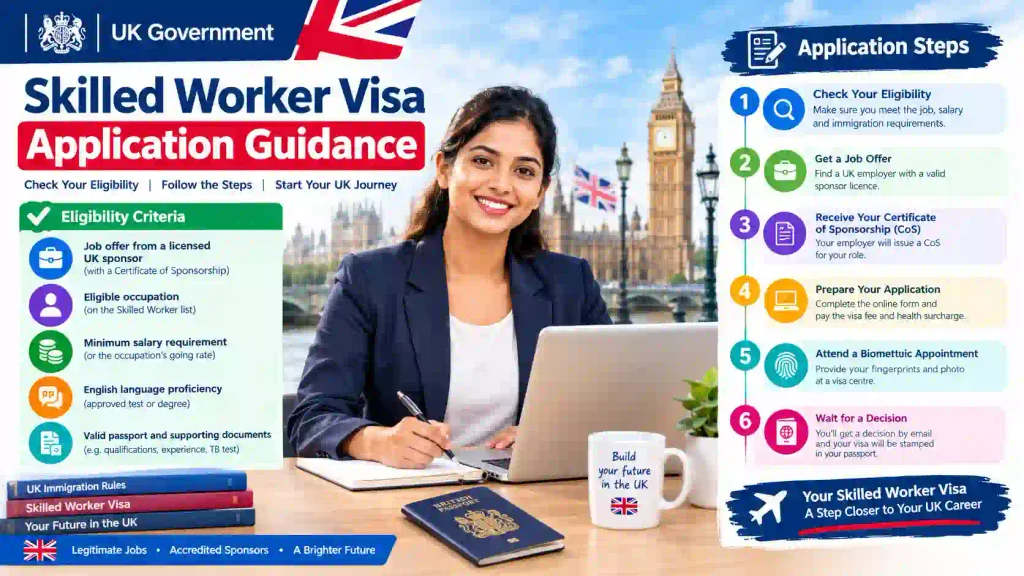 Visa Sponsorship Jobs in UK: The Ultimate 2026 Guide to Finding Genuine Sponsored Work 2 Check Skilled Worker visa requirements for UK sponsorship jobs