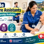 Female Care Assistant Jobs UK Visa Sponsorship