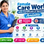 Female Care Worker with Certificate of Sponsorship
