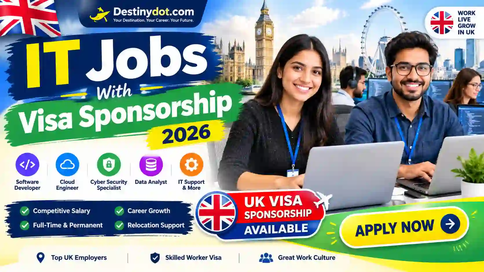 IT jobs with visa sponsorship