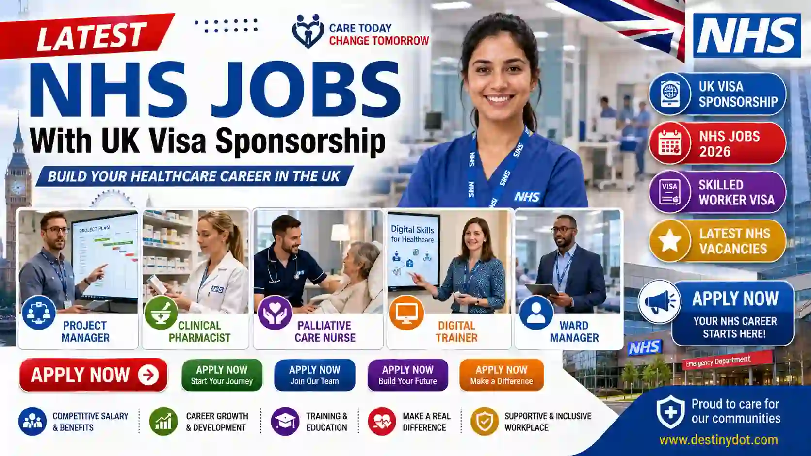 NHS Jobs Visa Sponsorship UK