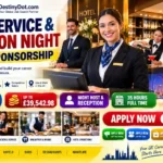 Night Receptionist Jobs UK Visa Sponsorship
