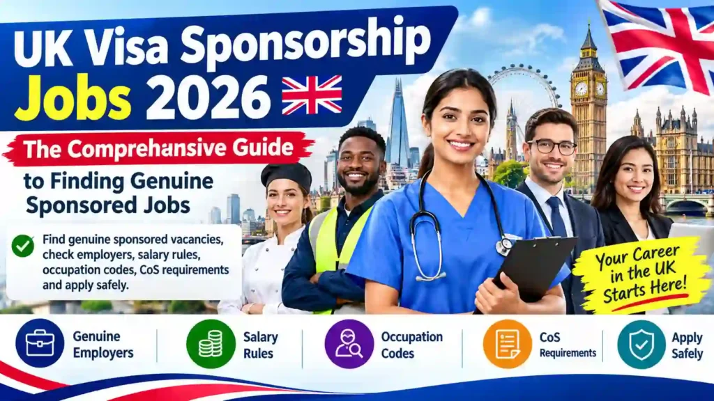 UK Visa Sponsorship Jobs 2026
