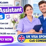 Care assistant jobs Aberdeenshire with Aberdonia Care Ltd, UK Certificate of Sponsorship considered
