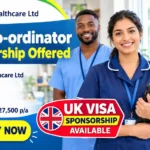 Care Co-ordinator Sponsorship Offered job at Sama Healthcare Ltd in Watford