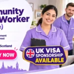 Community Care Worker (Female) vacancy at Care Management Margarot Forrest in Edinburgh, Scotland.
