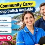 Female Community Carer Sponsorship Switch Available jobs at RJS Resourcing Limited in Cornwall with UK visa sponsorship