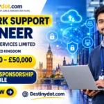 Network Support Engineer Jobs in London with UK Visa Sponsorship – PRARTM IT Services Limited, £40,000–£50,000 per annum