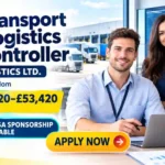 Transport Logistics Controller Jobs – LMK LOGISTICS LTD
