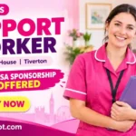 Support Worker Jobs at Bradbury House, Tiverton – UK Visa Sponsorship Offered | Destinydot.com