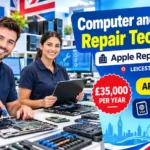 Computer and Laptop Repair Technician vacancy at Apple Repairs Leicester in Leicester, paying £35,000 per year.