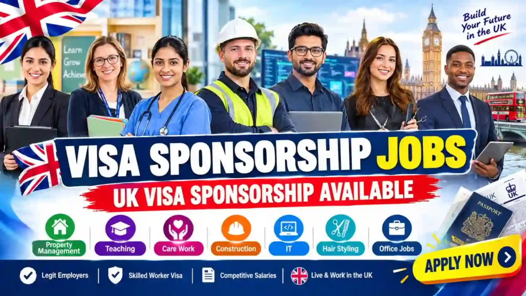 Visa Sponsorship Jobs