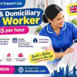 Live-In and Domiciliary care worker jobs with visa sponsorship at Premier Care Support Ltd in Amersham, offering £14–£15 per hour with potential in-country visa sponsorship.