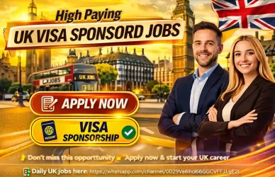 Full Time Jobs UK Sponsorship