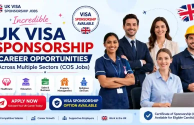 Certificate Of Sponsorship Available Jobs