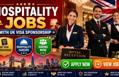 Hospitality Jobs UK Visa Sponsorship