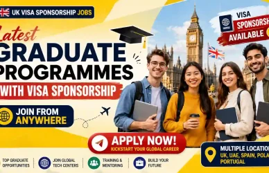 Latest Graduate Programmes With Visa Sponsorship