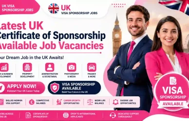 Latest UK Sponsorship Jobs 2026