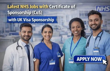 NHS Jobs with Certificate of Sponsorship