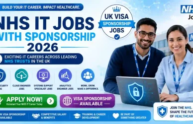 NHS IT Jobs with Sponsorship