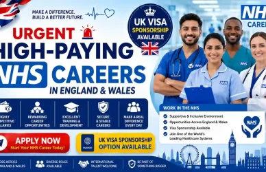 NHS Jobs With UK Visa Sponsorship 2026
