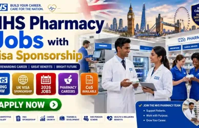NHS Pharmacy Jobs with Visa Sponsorship