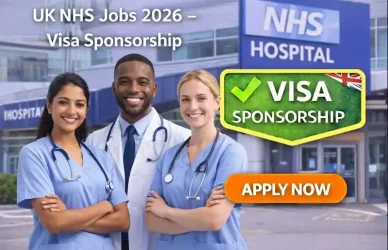 UK NHS Vacancies with Sponsorship