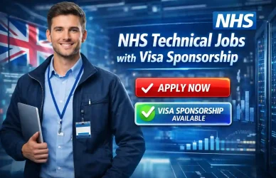 NHS Technical Jobs with Visa Sponsorship