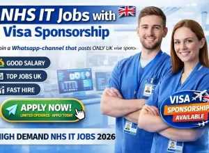 NHS IT Jobs with Visa Sponsorship