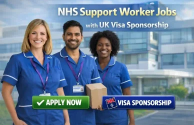 NHS Support Worker Jobs UK