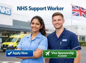 Home 23 NHS support worker jobs UK 2026