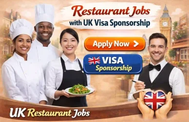 Restaurant Jobs UK Visa Sponsorship