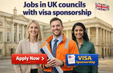 Local Government Jobs UK with Visa Sponsorship