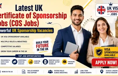 UK Sponsorship Vacancies