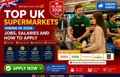 UK Supermarket Jobs 2026
