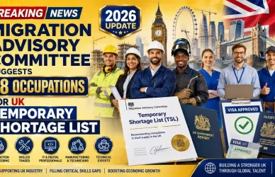 UK Temporary Shortage List 2026