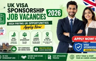 UK Visa Sponsorship Job Vacancies