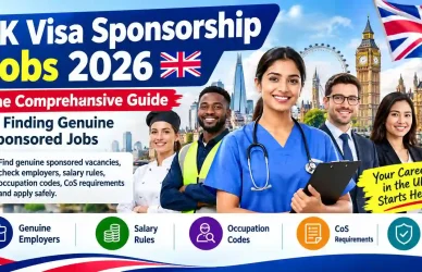 UK Visa Sponsorship Jobs 2026