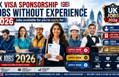 UK Visa Sponsorship Jobs Without Experience