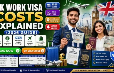 UK Work Visa Costs 2026