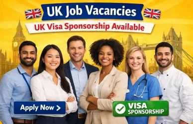 UK job vacancies 2026