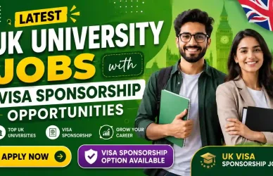 University Jobs UK Sponsorship