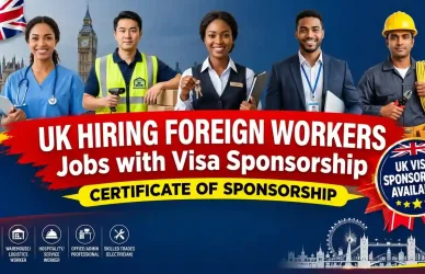 jobs with visa sponsorship