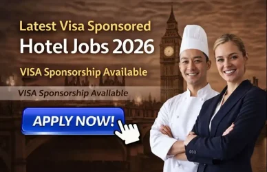 latest visa sponsored hotel jobs