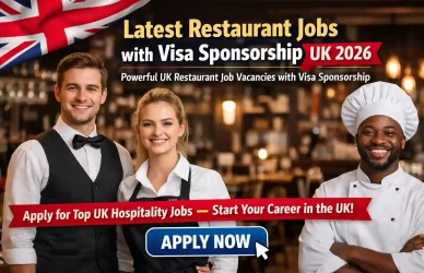 Restaurant Jobs with Visa Sponsorship